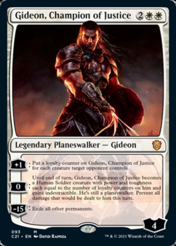 Gideon, Champion of Justice [Commander 2021] | Local Legends
