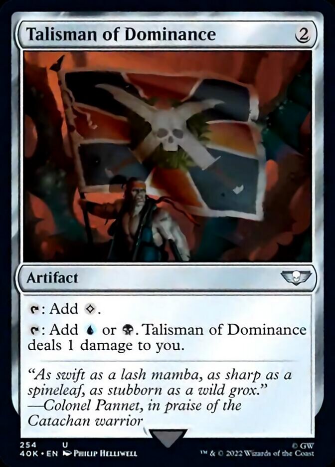 Talisman of Dominance (254) [Universes Beyond: Warhammer 40,000] | Golgari Games