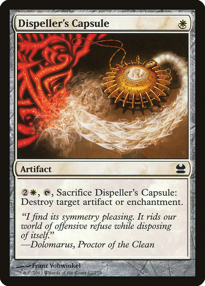 Dispeller's Capsule [Modern Masters] | Golgari Games