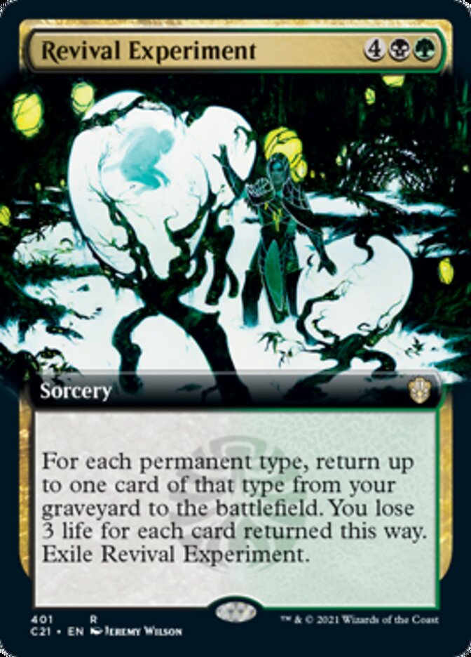 Revival Experiment (Extended Art) [Commander 2021] | Local Legends