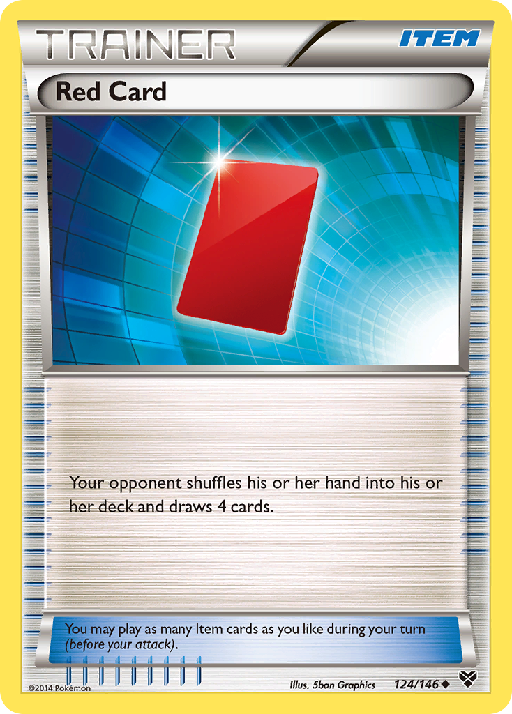 Red Card (124/146) [XY: Base Set] | Golgari Games