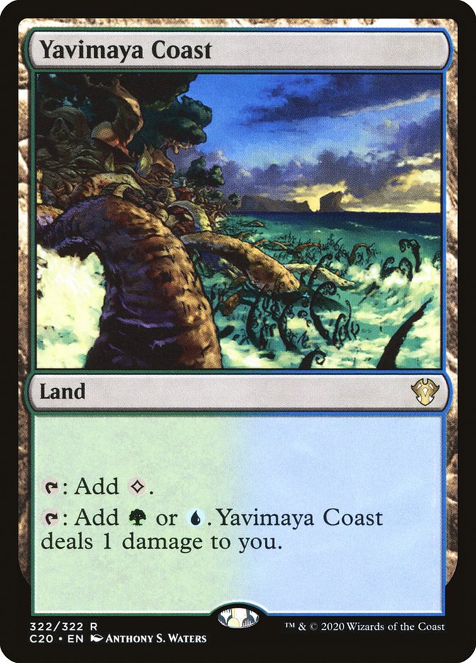 Yavimaya Coast [Commander 2020] | Golgari Games