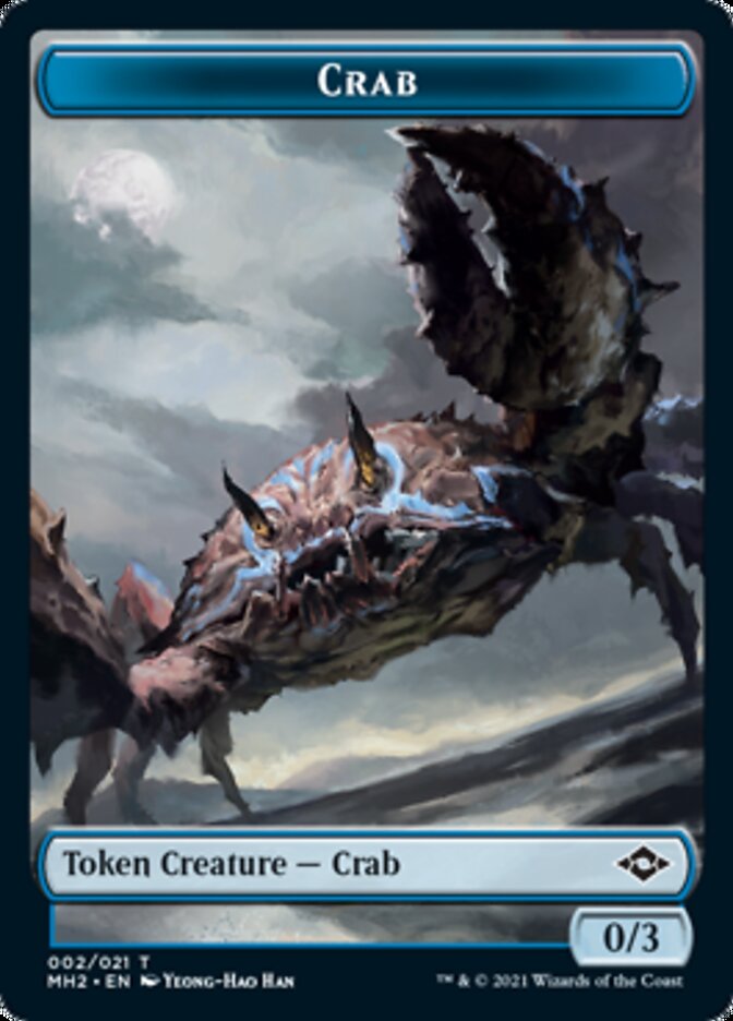 Crab Token [Modern Horizons 2 Tokens] | Golgari Games