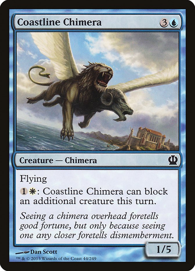 Coastline Chimera [Theros] | Golgari Games