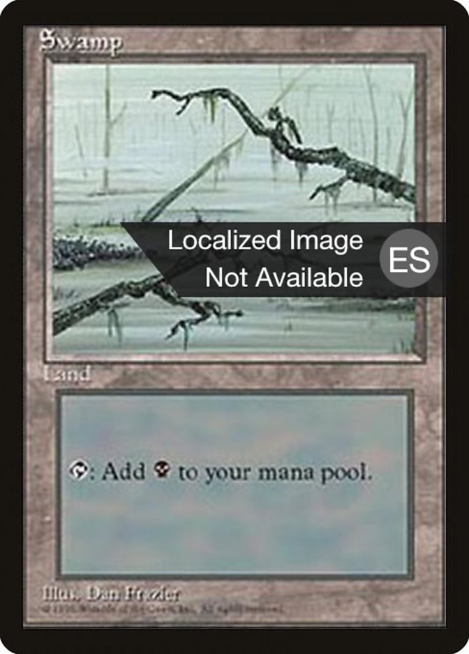 Swamp (C) [Fourth Edition (Foreign Black Border)] | Local Legends