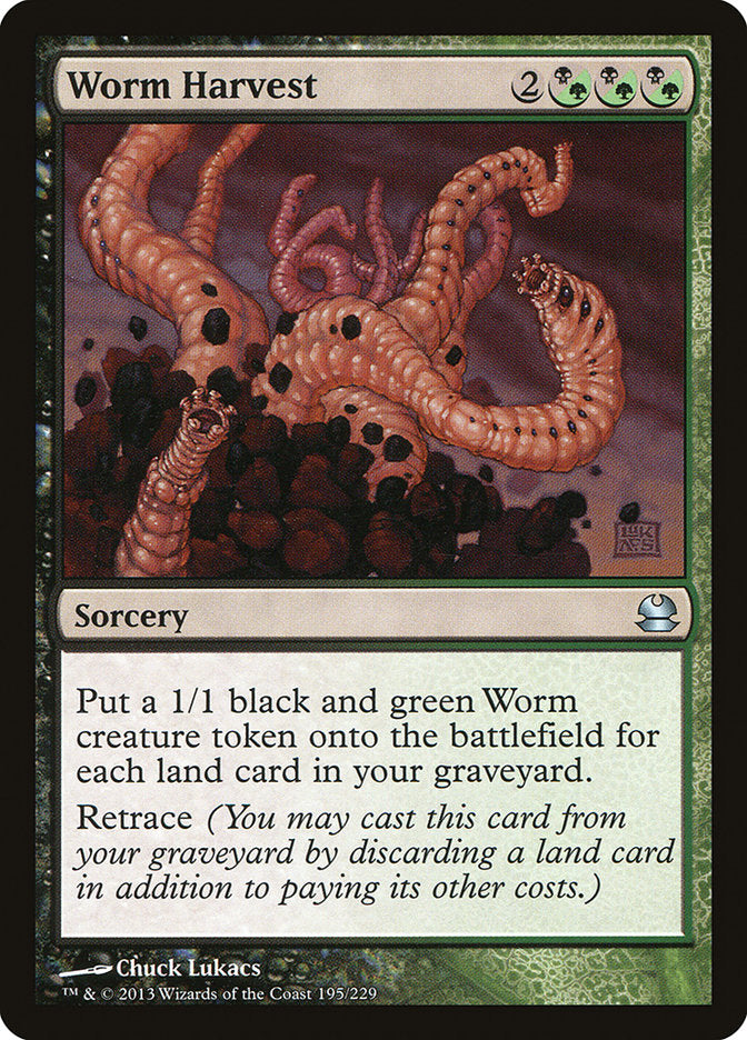 Worm Harvest [Modern Masters] | Golgari Games