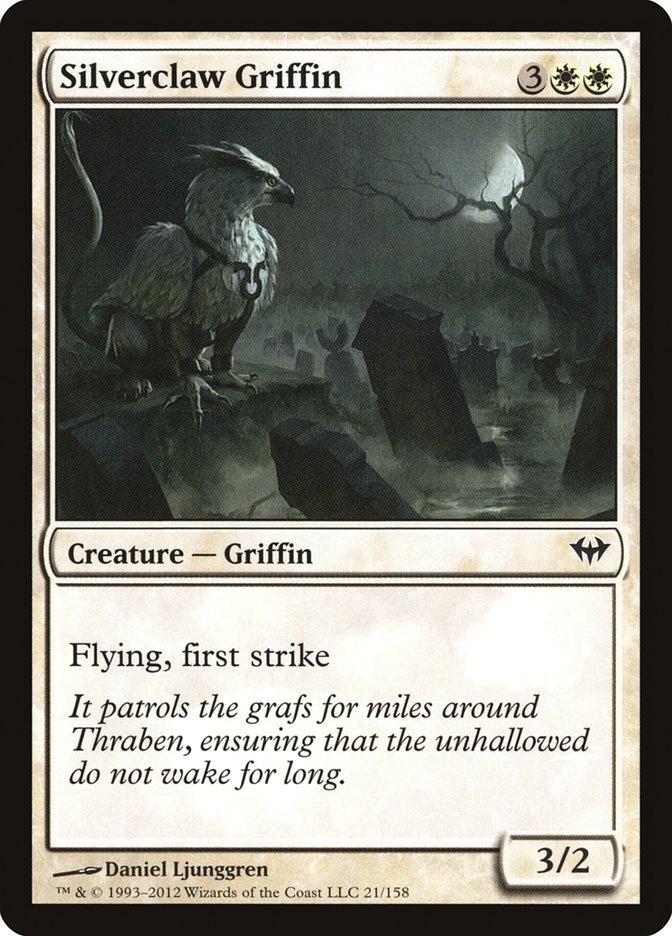 Silverclaw Griffin [Dark Ascension] | Local Legends