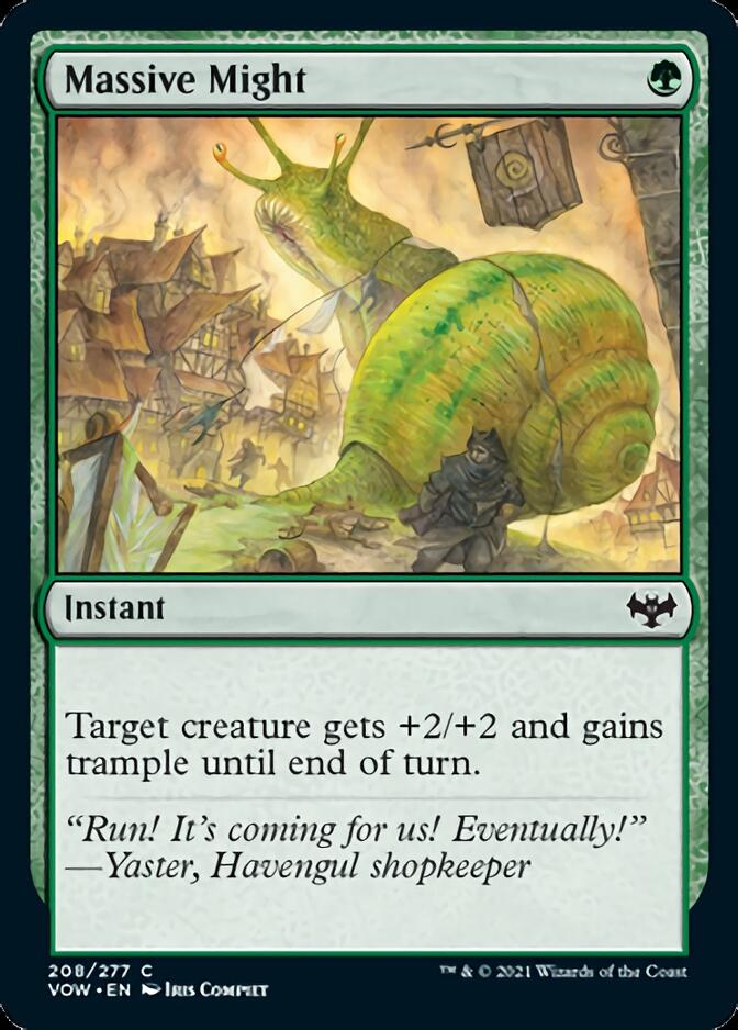 Massive Might [Innistrad: Crimson Vow] | Local Legends