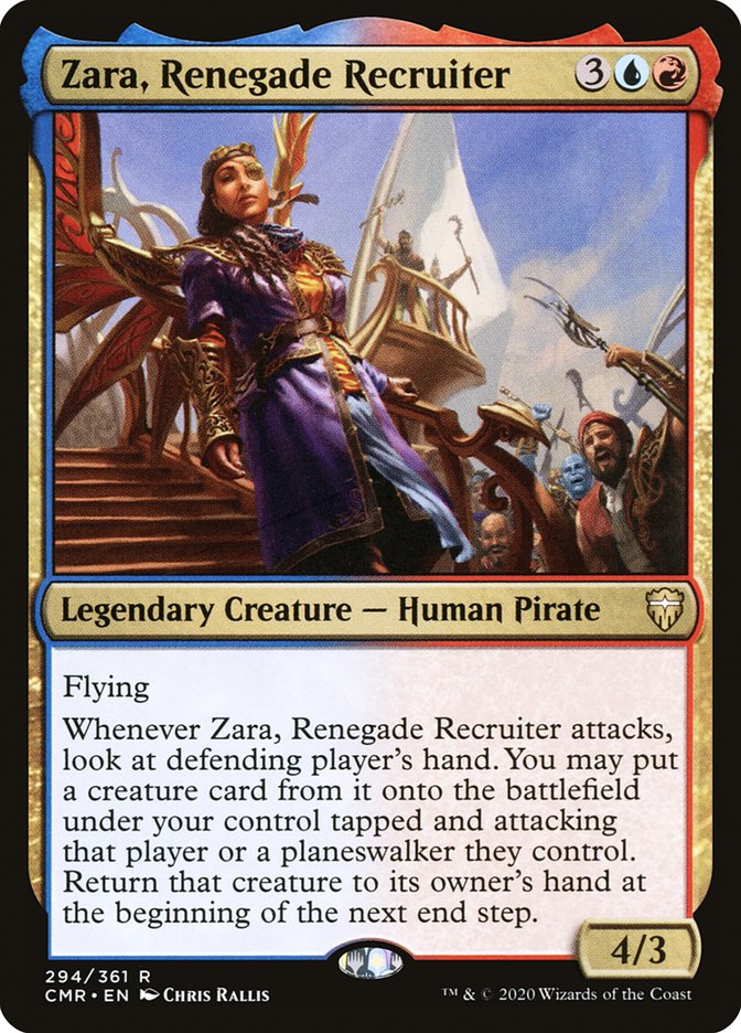 Zara, Renegade Recruiter [Commander Legends] | Golgari Games