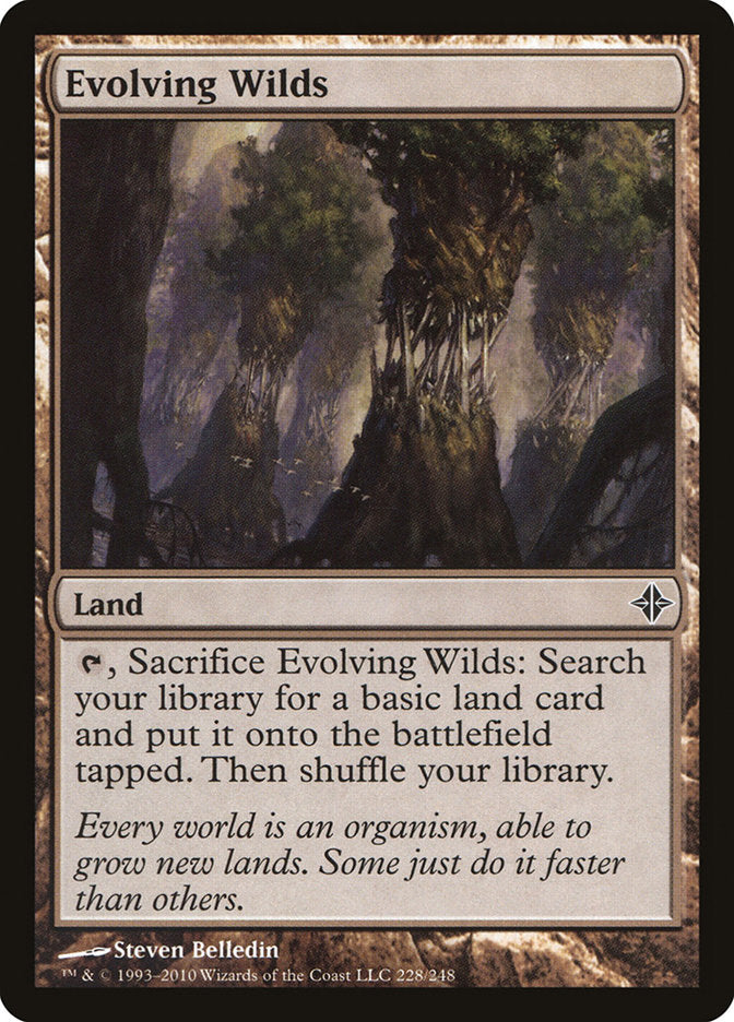 Evolving Wilds [Rise of the Eldrazi] | Local Legends