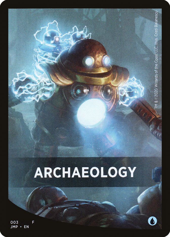 Archaeology Theme Card [Jumpstart Front Cards] | Local Legends