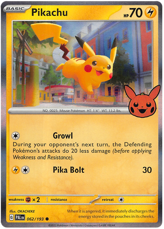 Pikachu (062/193) [Trick or Trade 2023] | Golgari Games