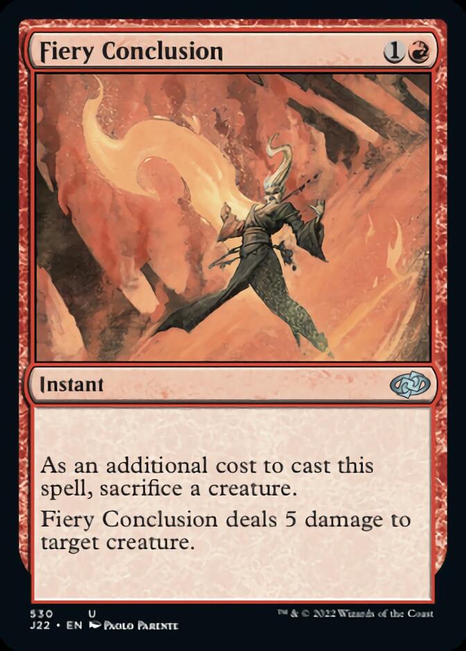 Fiery Conclusion [Jumpstart 2022] | Local Legends