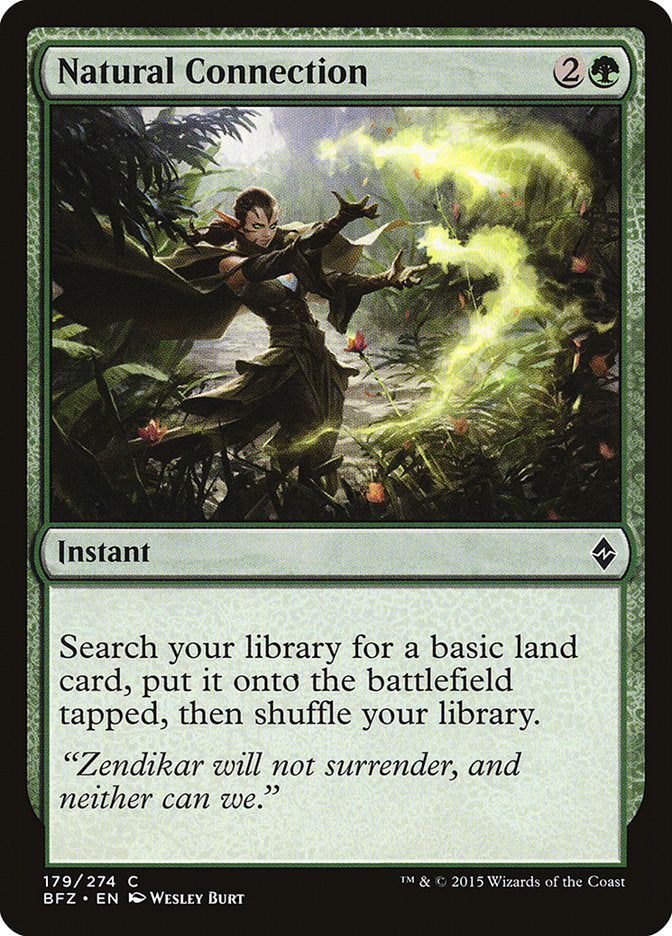 Natural Connection [Battle for Zendikar] | Local Legends