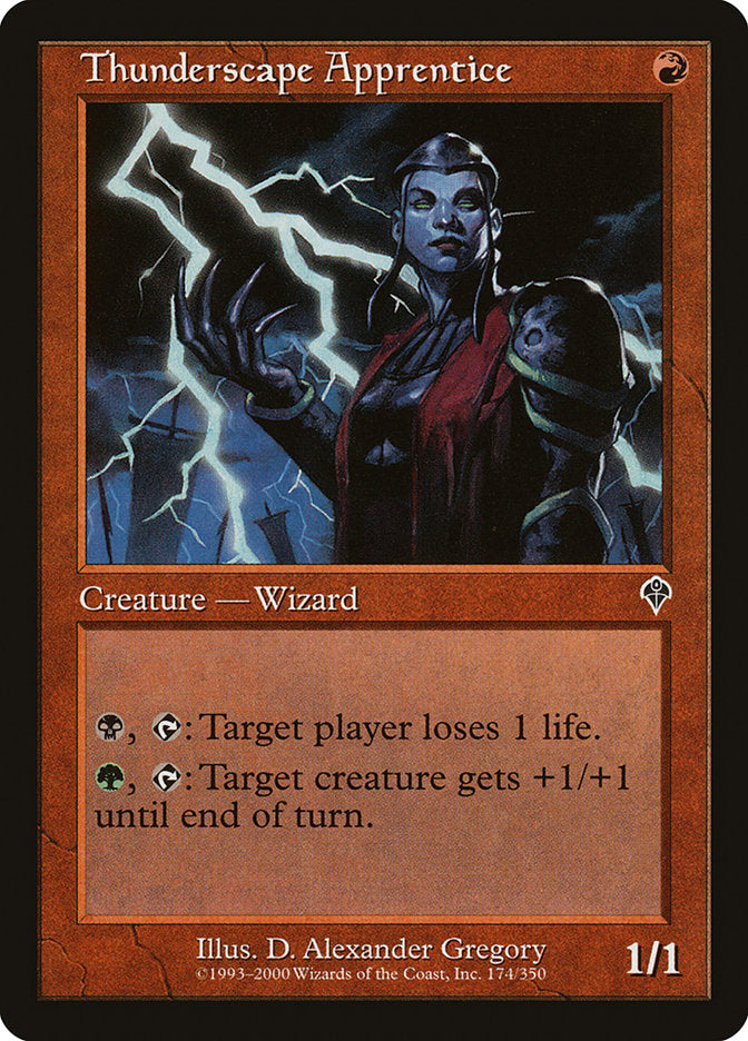 Thunderscape Apprentice [Invasion] | Local Legends