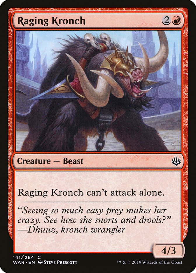 Raging Kronch [War of the Spark] | Local Legends