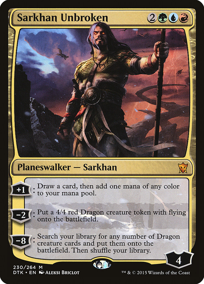 Sarkhan Unbroken [Dragons of Tarkir] | Golgari Games