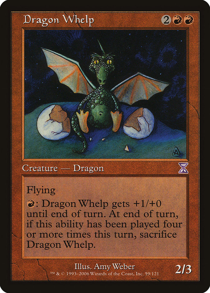 Dragon Whelp [Time Spiral Timeshifted] | Golgari Games