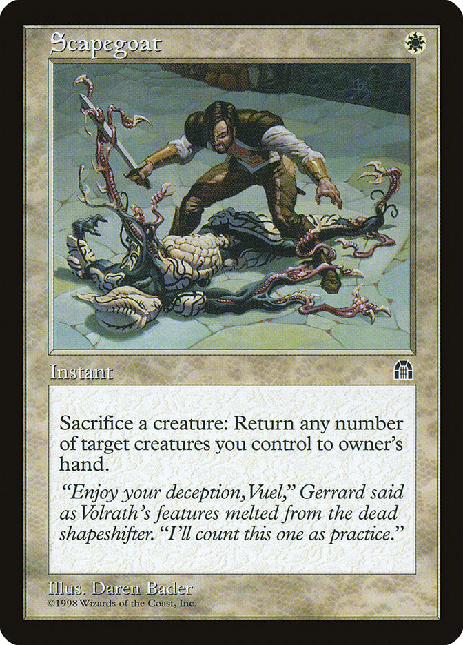 Scapegoat [Stronghold] | Local Legends