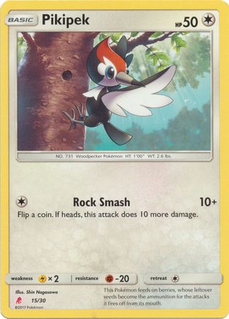 Pikipek (15/30) [Sun & Moon: Trainer Kit - Lycanroc] | Golgari Games