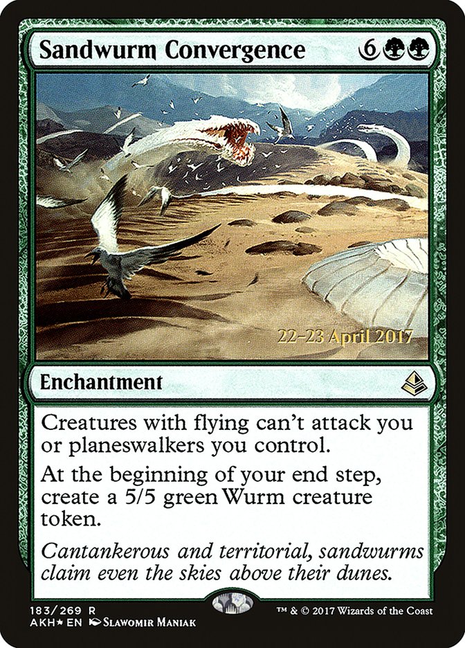 Sandwurm Convergence [Amonkhet Prerelease Promos] | Golgari Games