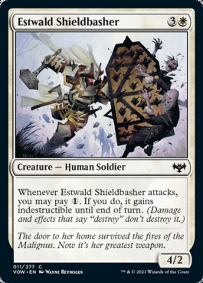 Estwald Shieldbasher [Innistrad: Crimson Vow] | Golgari Games