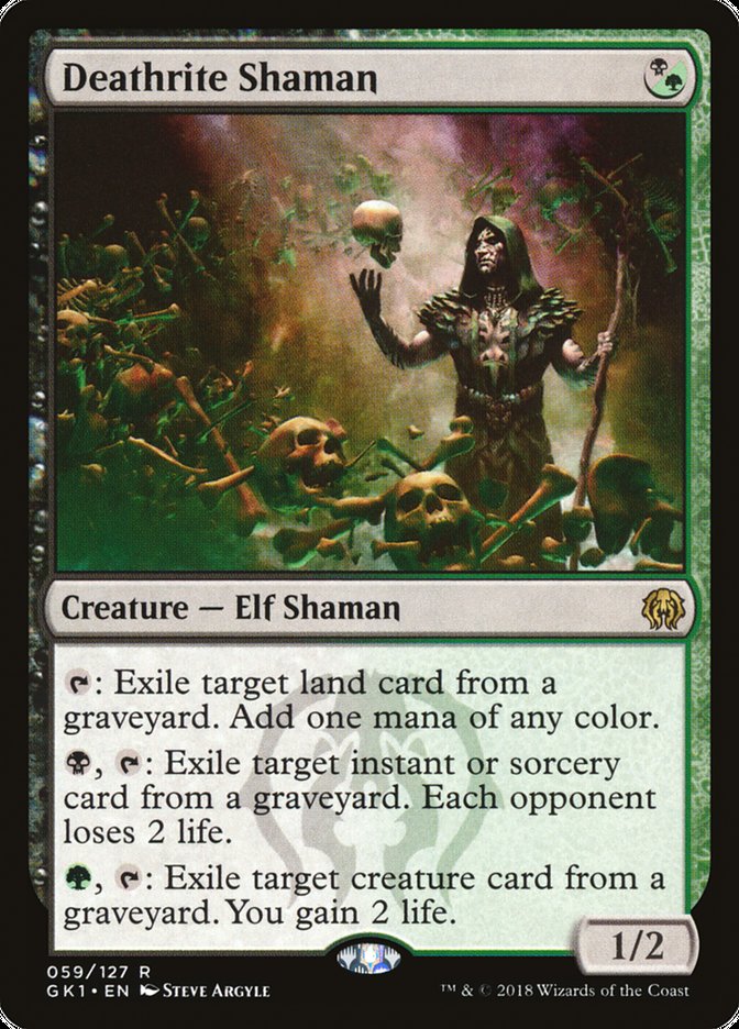 Deathrite Shaman [Guilds of Ravnica Guild Kit] | Golgari Games