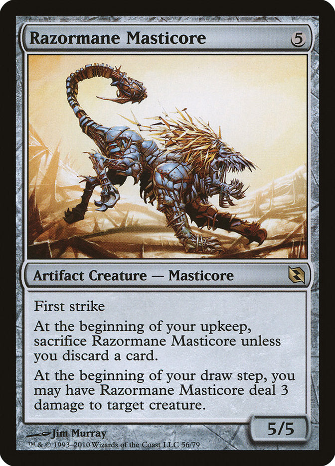 Razormane Masticore [Duel Decks: Elspeth vs. Tezzeret] | Local Legends