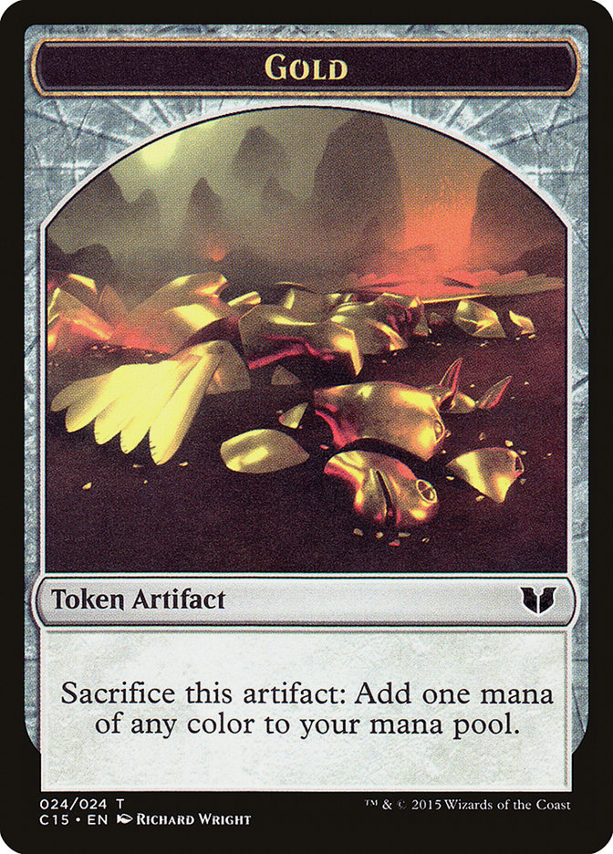 Gold [Commander 2015 Tokens] | Golgari Games