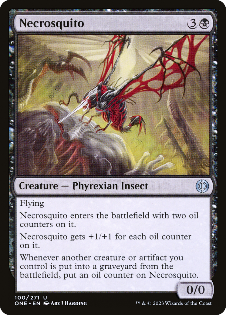 Necrosquito [Phyrexia: All Will Be One] | Golgari Games