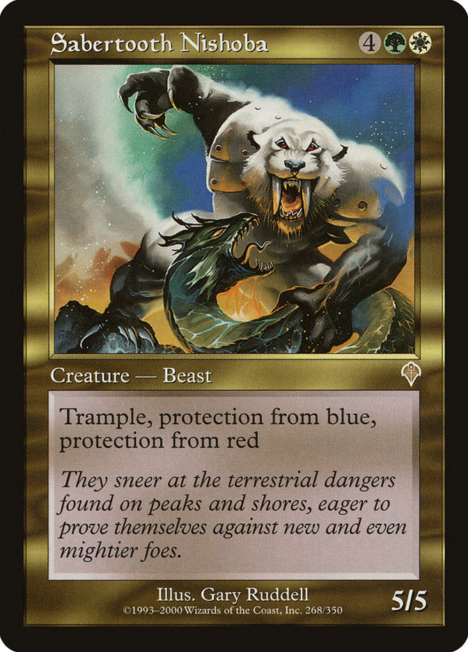 Sabertooth Nishoba [Invasion] | Local Legends