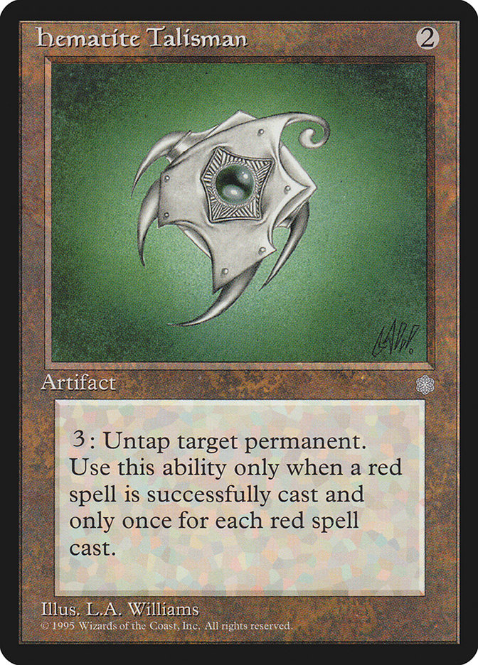 Hematite Talisman [Ice Age] | Local Legends
