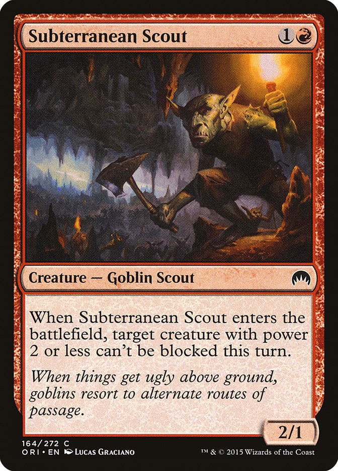 Subterranean Scout [Magic Origins] | Golgari Games