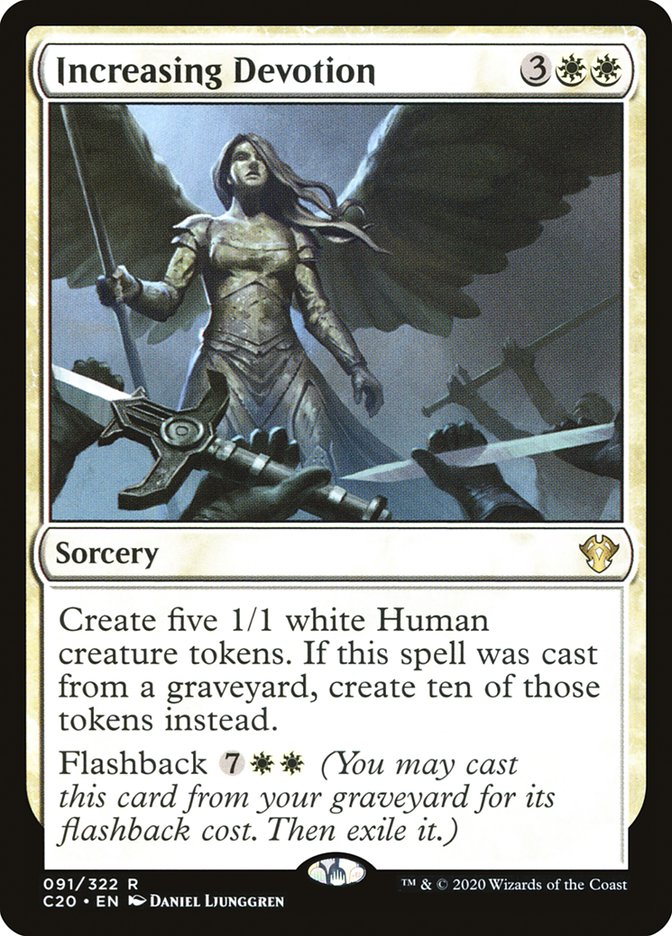 Increasing Devotion [Commander 2020] | Local Legends