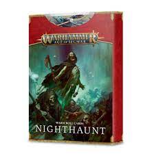 Warhammer Age of Sigmar: Nighthaunt Warscroll Cards | Golgari Games