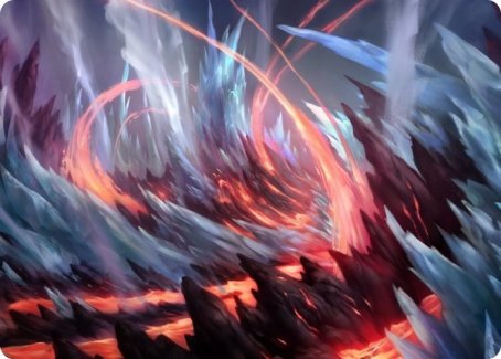 Frostboil Snarl Art Card [Strixhaven: School of Mages Art Series] | Local Legends