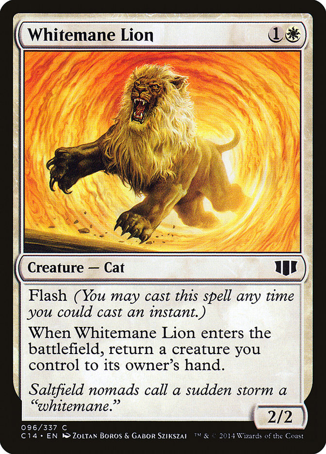 Whitemane Lion [Commander 2014] | Local Legends
