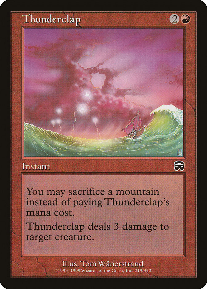 Thunderclap [Mercadian Masques] | Local Legends