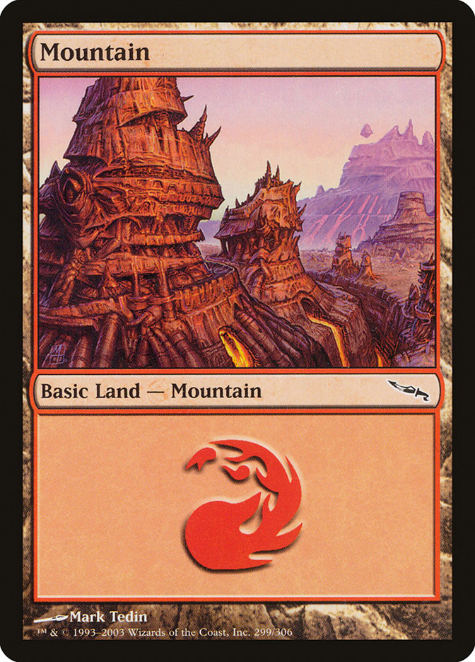 Mountain (299) [Mirrodin] | Local Legends