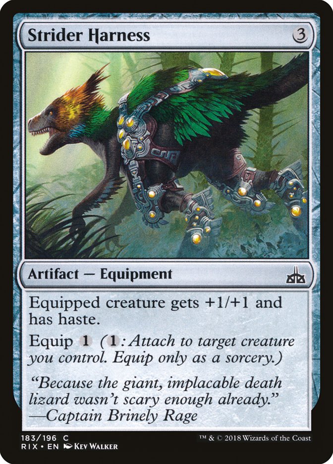 Strider Harness [Rivals of Ixalan] | Local Legends