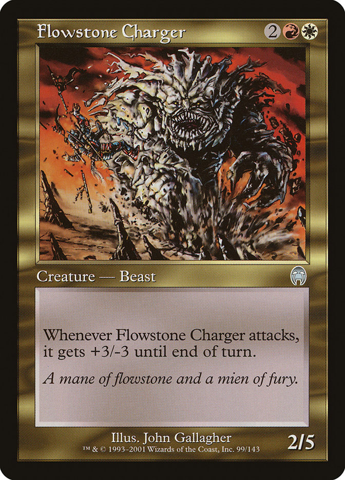 Flowstone Charger [Apocalypse] | Golgari Games