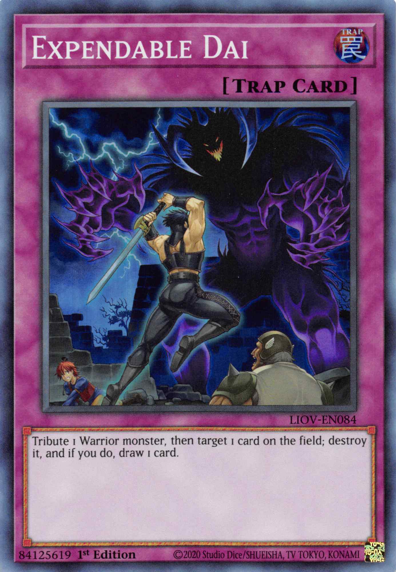 Expendable Dai
 [LIOV-EN084] Super Rare | Local Legends