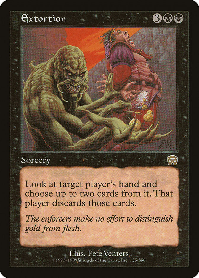 Extortion [Mercadian Masques] | Local Legends