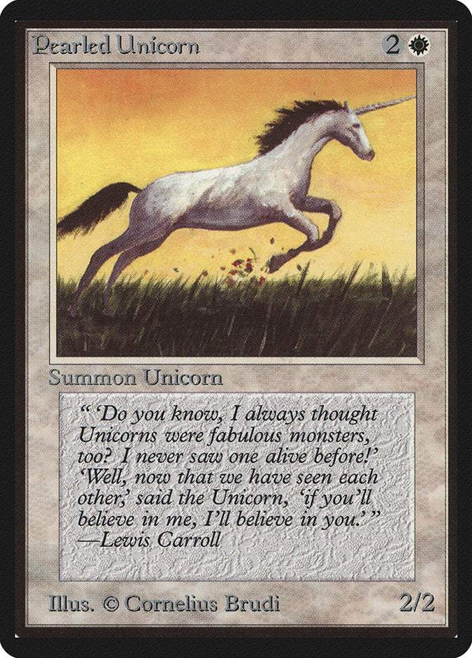 Pearled Unicorn [Beta Edition] | Golgari Games