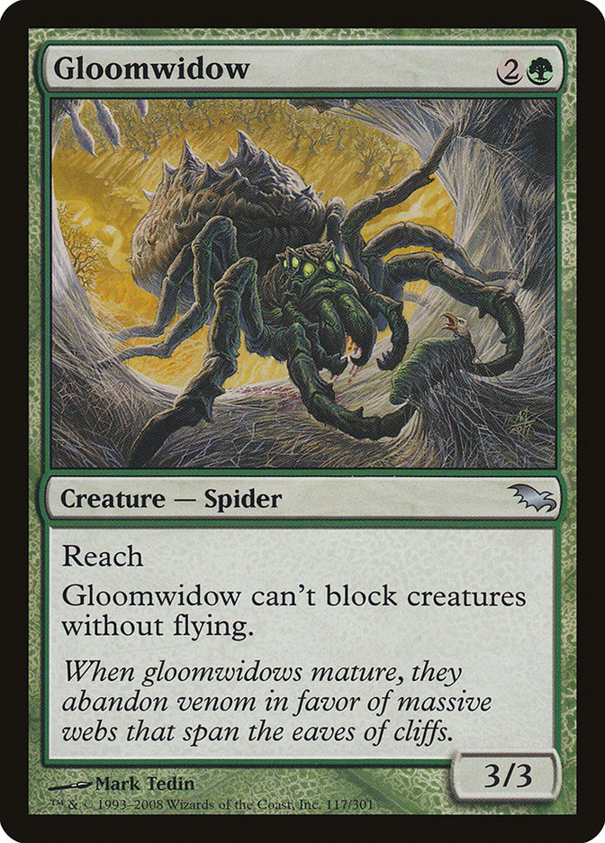 Gloomwidow [Shadowmoor] | Golgari Games