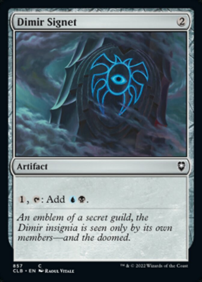 Dimir Signet [Commander Legends: Battle for Baldur's Gate] | Local Legends
