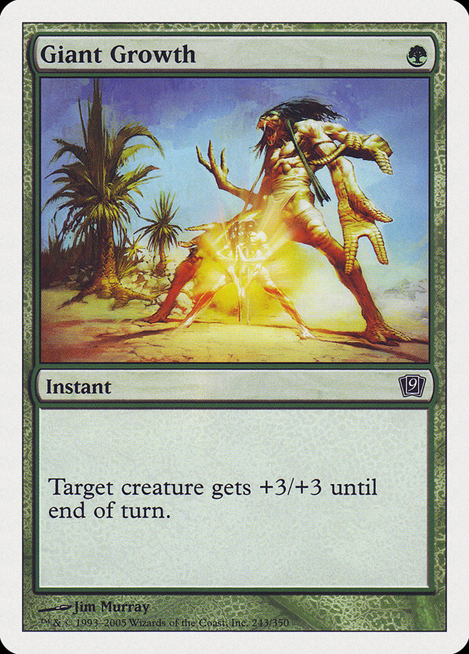Giant Growth [Ninth Edition] | Local Legends