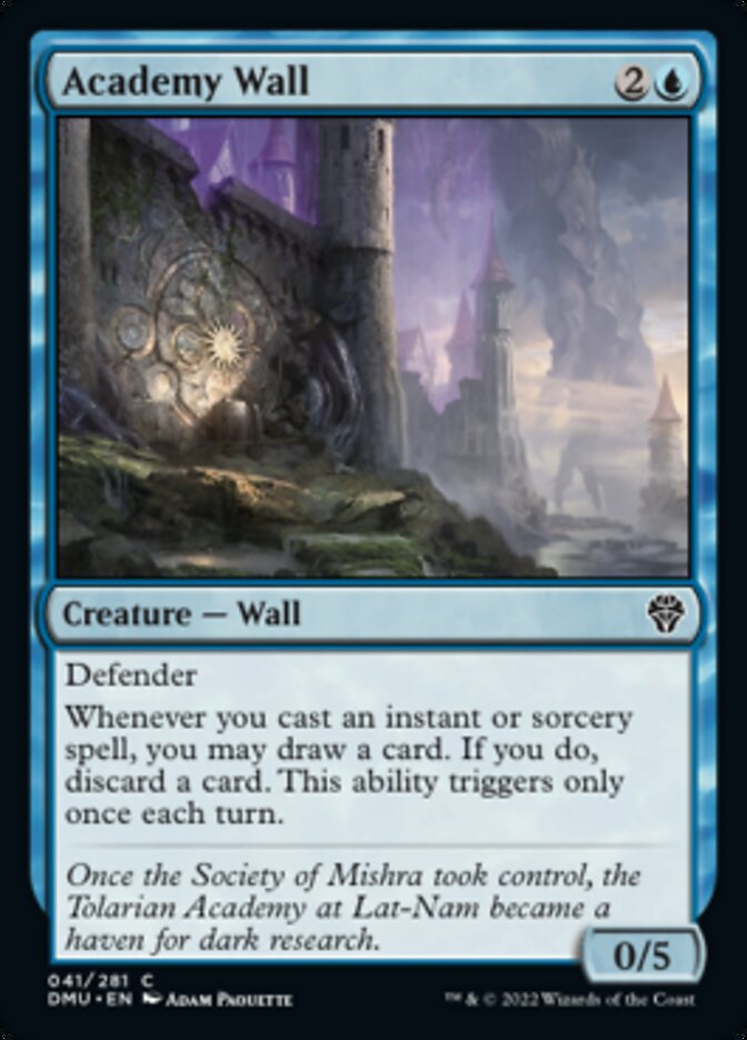 Academy Wall [Dominaria United] | Local Legends