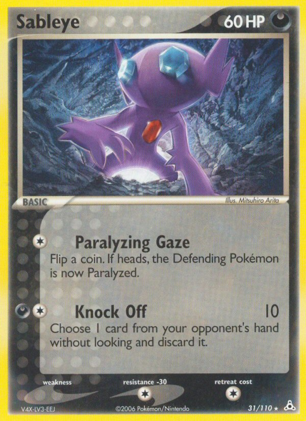 Sableye (31/110) [EX: Holon Phantoms] | Golgari Games