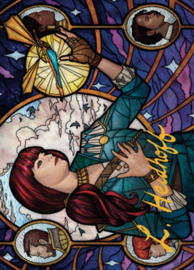 Jhoira, Ageless Innovator Art Card (Gold-Stamped Signature) [Dominaria United Art Series] | Local Legends